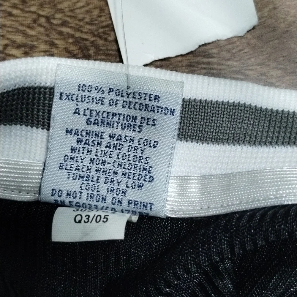 Old Navy Black and Gray Team Jersey